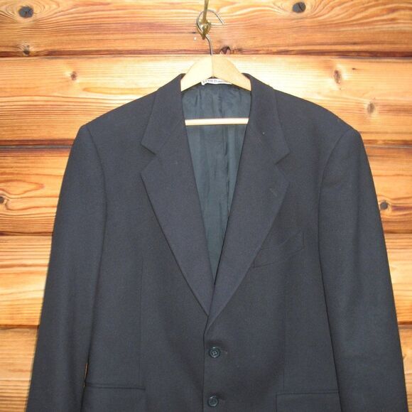 Louis Feraud Mens Soft 100% Wool 2 Button Blazer Sports Coat 44 S - Picture 4 of 9
